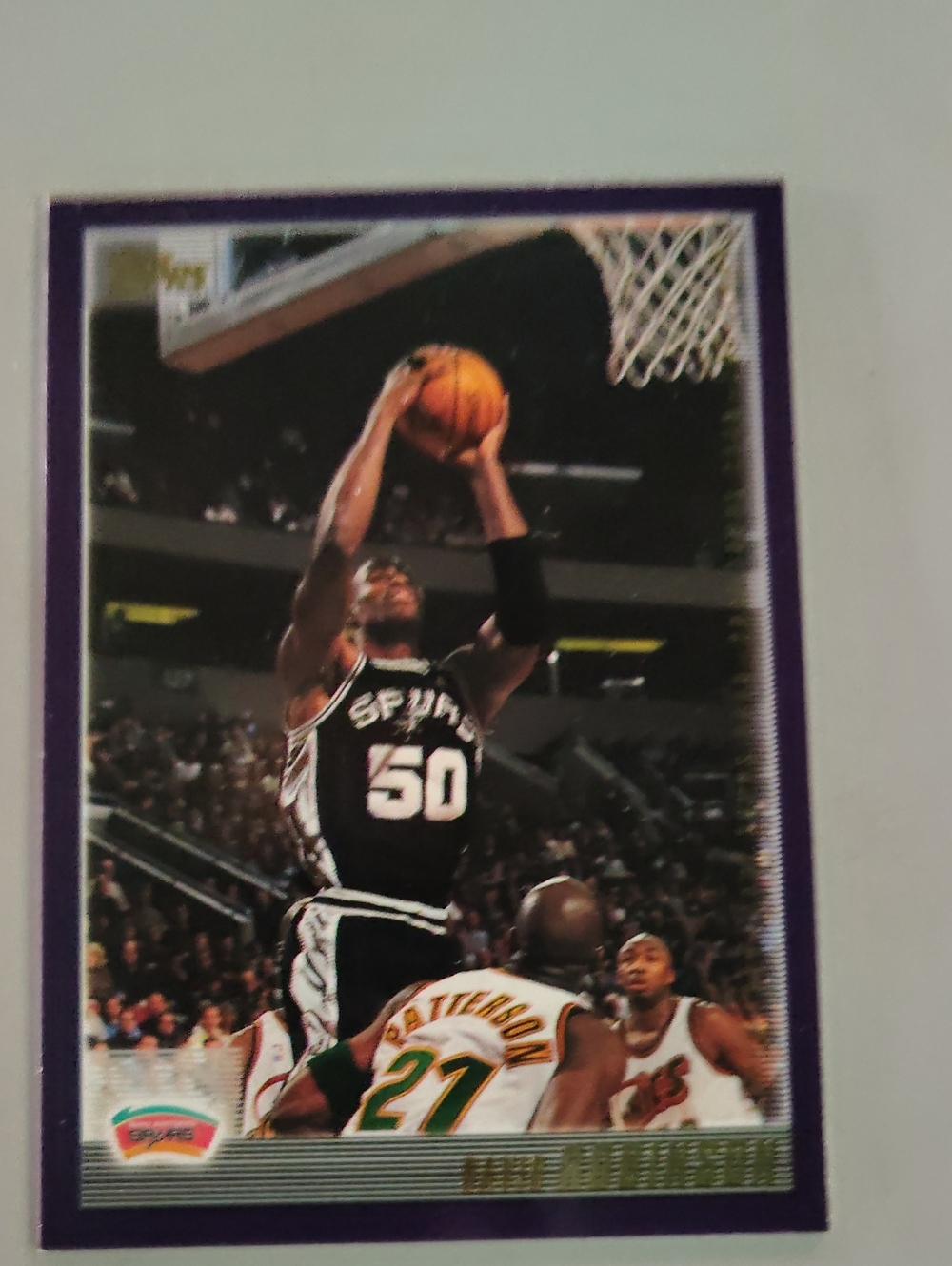 David Robinson 2000-2001 Topps #157 San Antonio Spurs Basketball Card